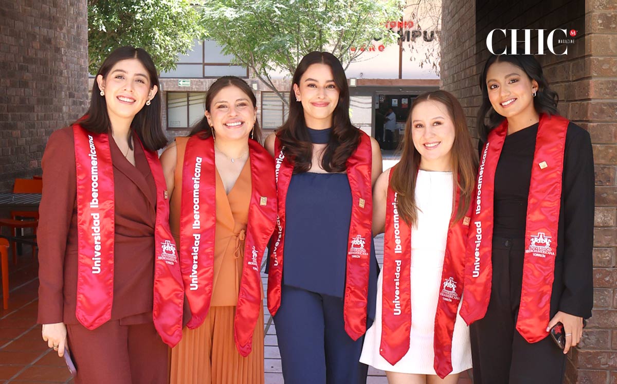 Ana López, Paula Monroy, Marian Delgado, Mariana Gómez y Sofía Calderón