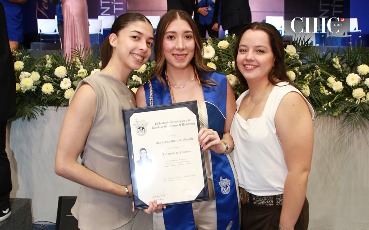 Camila Arellano, Paulina Martínez y Daniela Rivera