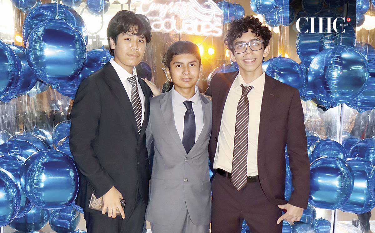 Aaron Ponce, Emanuel Gonzalez y Alonso Alvizo
