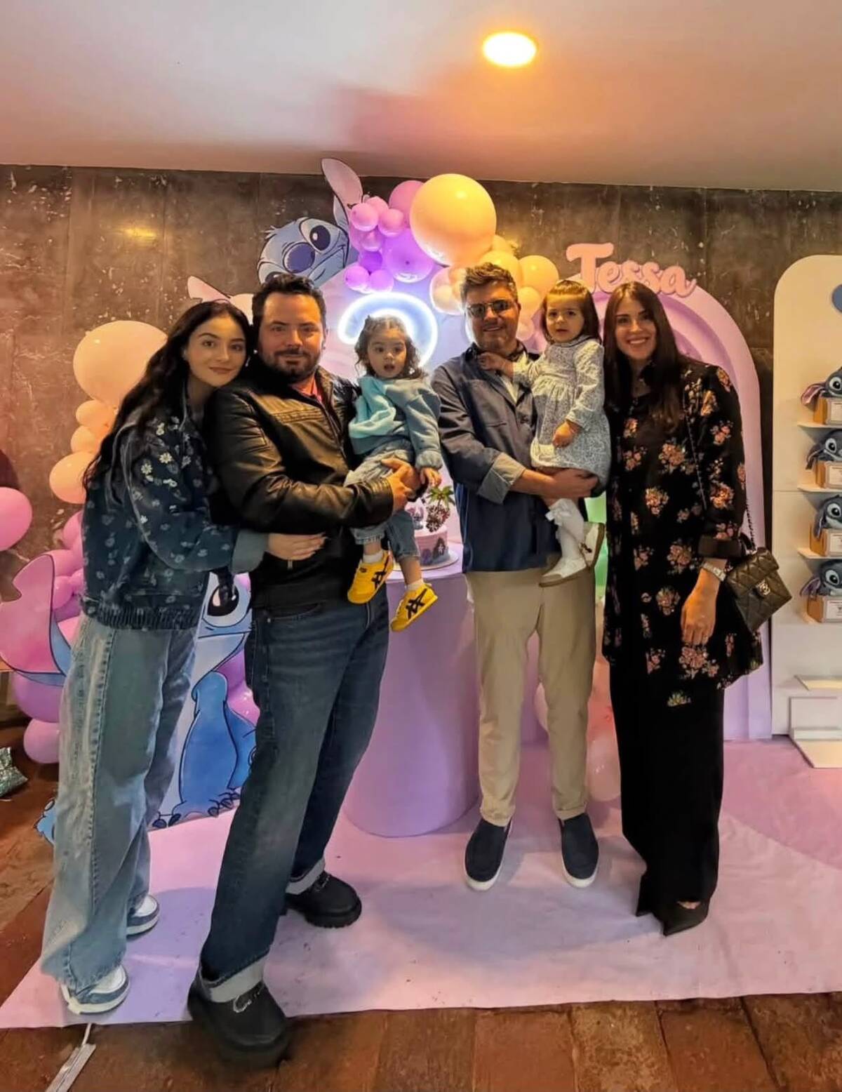 Cumpleaños 2 de Tessa , hija de Jose Eduardo y Paola Dalay (Imagen Facebook)