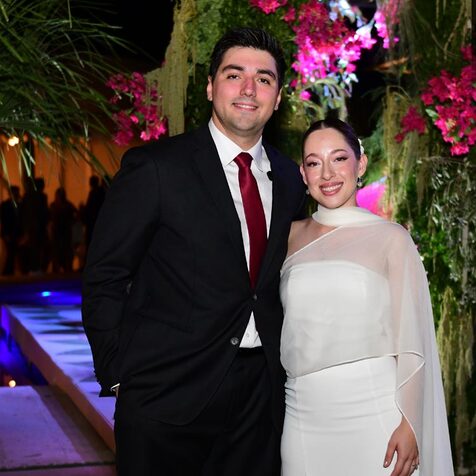Eduardo Mijares y Sara Lastra