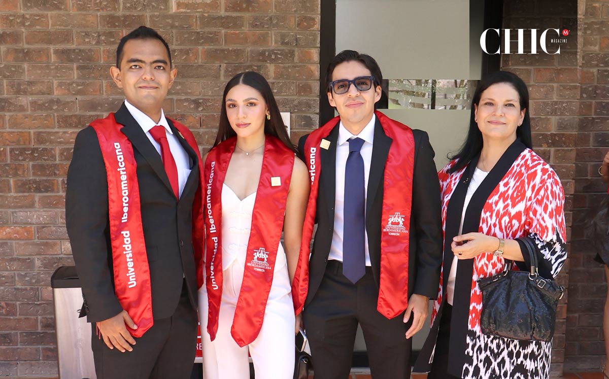 Félix, Mariana, Pablo y Azucena