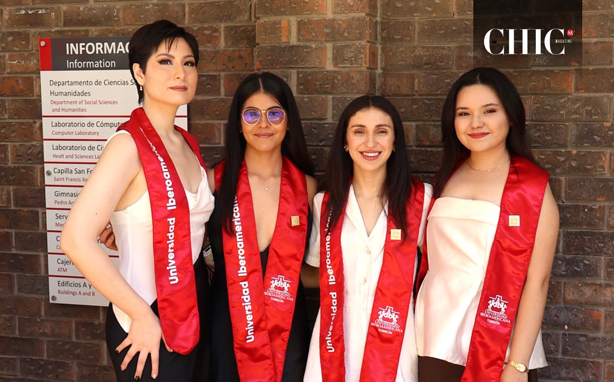 Geraldine, Andrea, Lucía y Luz