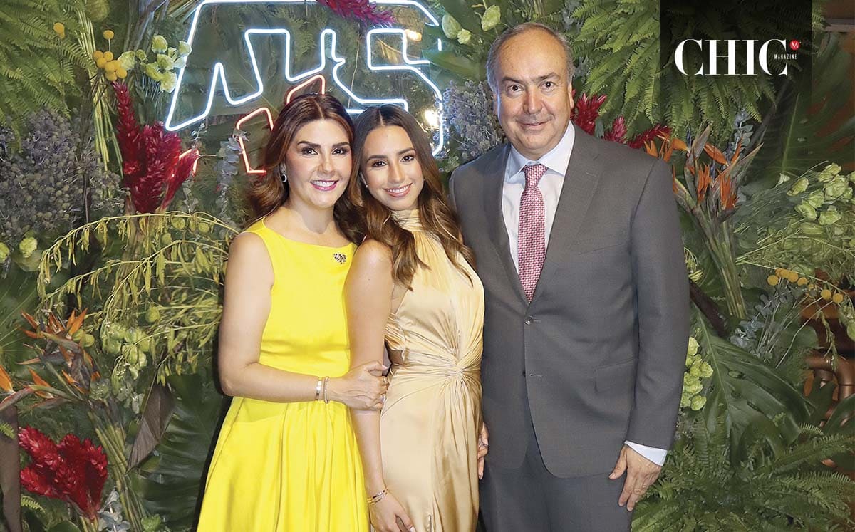 Andrea Arias, Maria Andrea Rabago y Alejandro Rabago