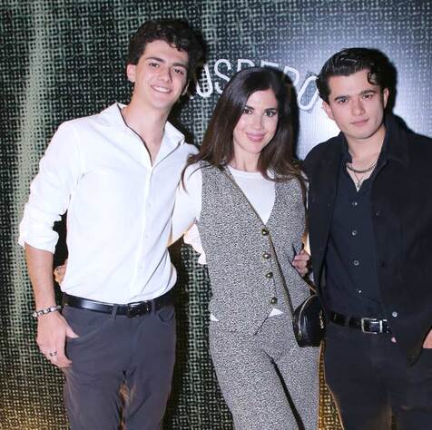 Julián Ruenes, Brenda Batarse y Carlos Ruenes