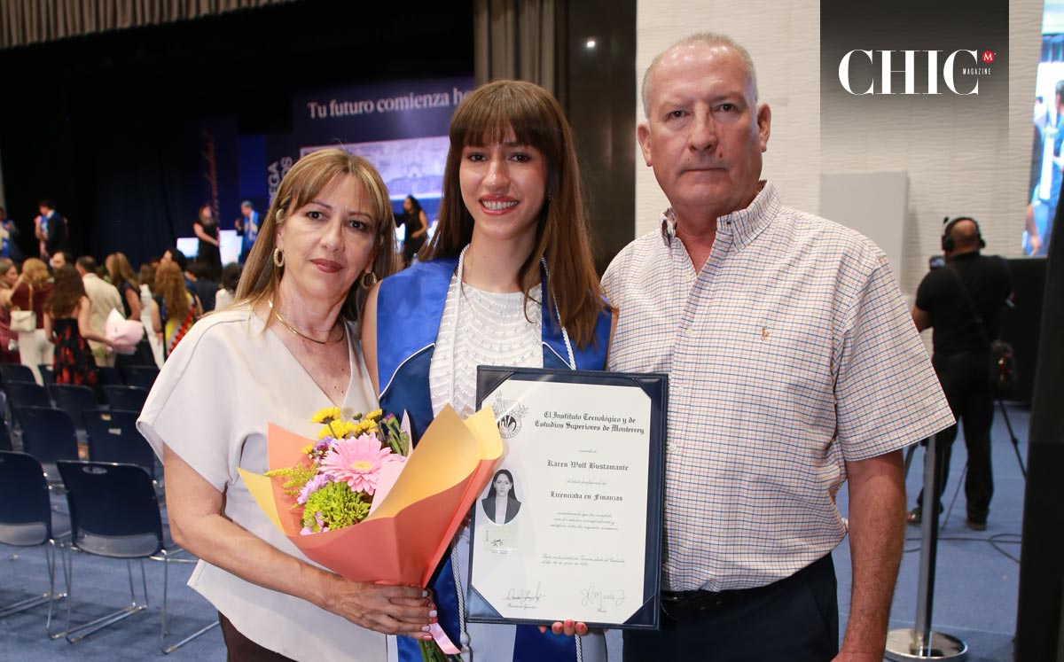 Maricarmen Bustamante, Karen Wolf y Cristina Aguilera