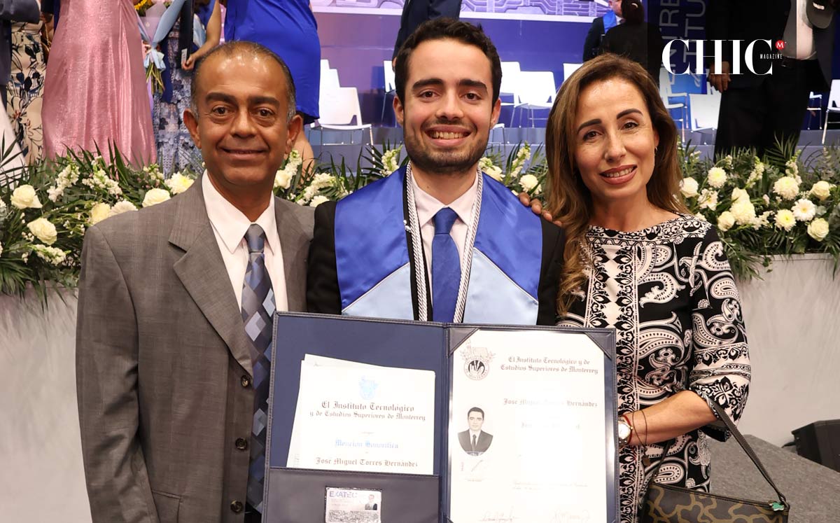Miguel Ángel, José Miguel y Any