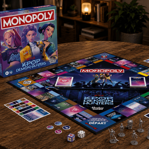 Monopoly "Kpop Demon Hunters" (Imagen Amazon/IA)