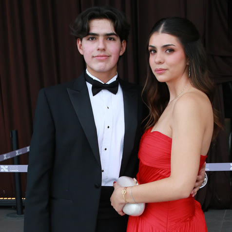Max Covarrubias y María Nahle