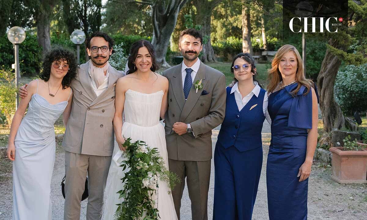 Laia Simoes, Rodolfo Jiménez Brito, Bia Jiménez, Mario Rodríguez, Renize Jiménez Brito y Renize Simoes