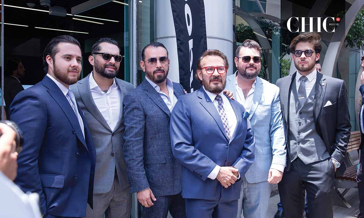 Ricardo Sánchez, Alfredo Segura, Gerardo Rivera, Ricardo Sánchez, Jorge Sierra y Eduardo Sánchez