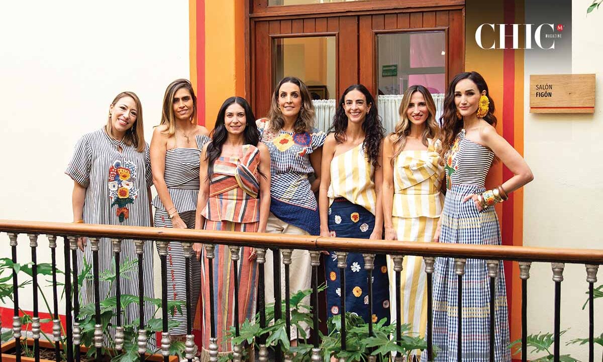 Ana Montero, Mónica Salinas, Paola Letayf, Diana Kuri, Denisse Kuri, Ale Rivera y Paulina Loya (Fotos: Hugo Zuviri)