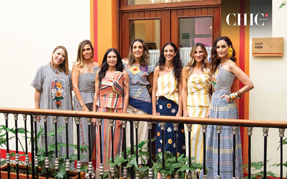 Ana Montero, Mónica Salinas, Paola Letayf, Diana Kuri, Denisse Kuri, Ale Rivera y Paulina Loya (Fotos: Hugo Zuviri)