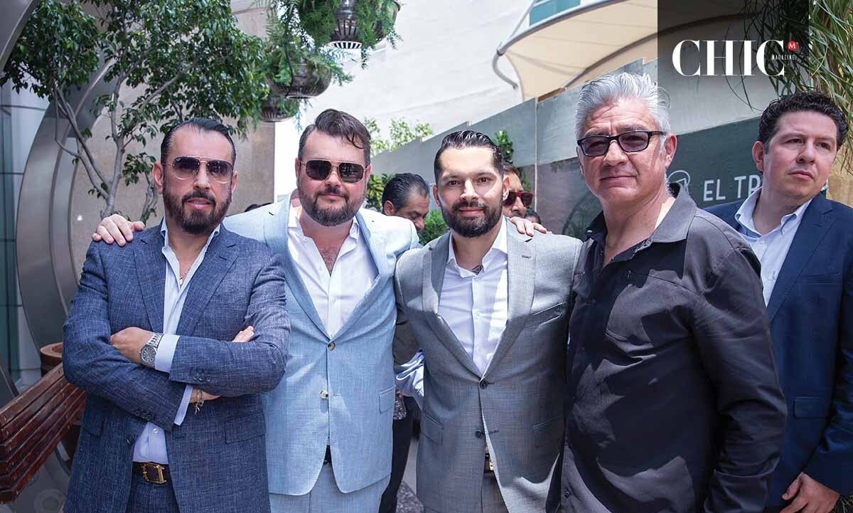 Gerardo Rivera, Jorge Sierra, Alfredo Segura y Glassi Nacif (Fotos: Hugo Zuviri)