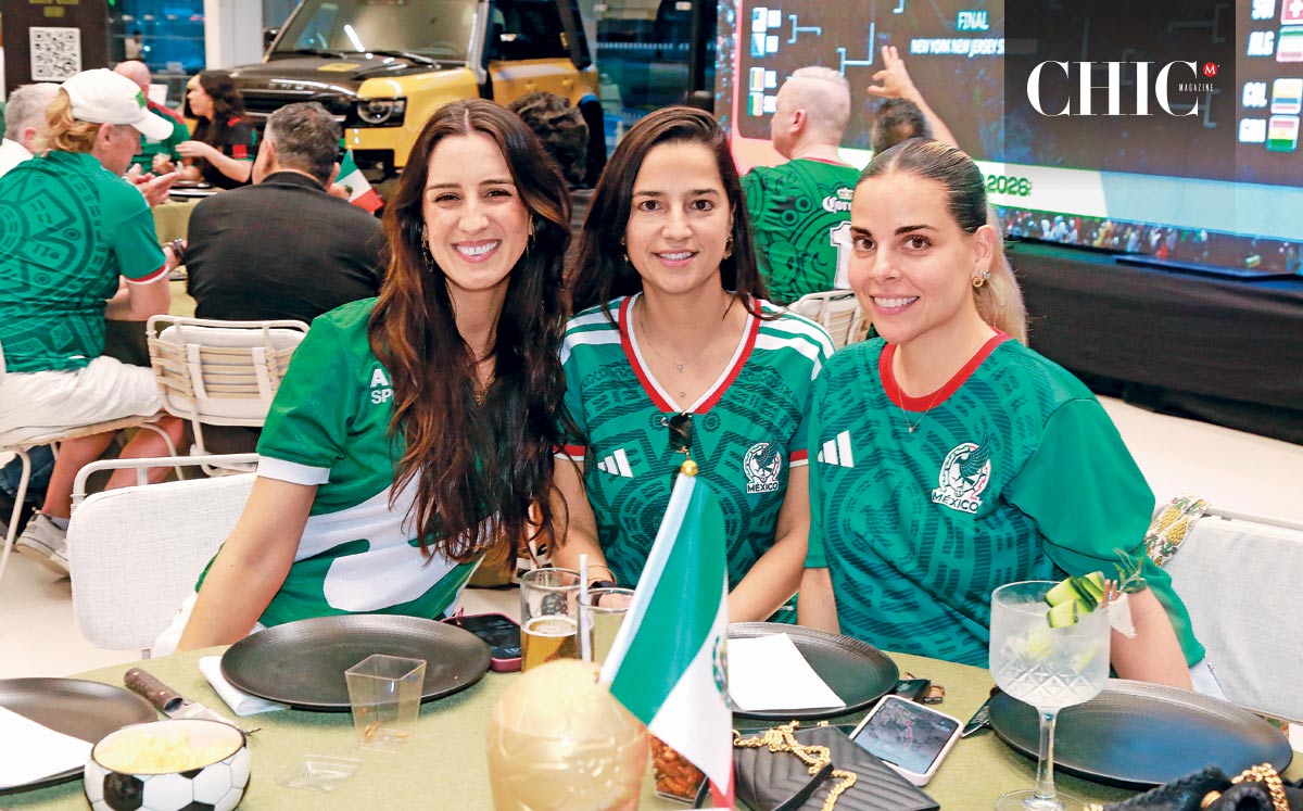 Bárbara Domene, Cristina Garza y Pau Cantú