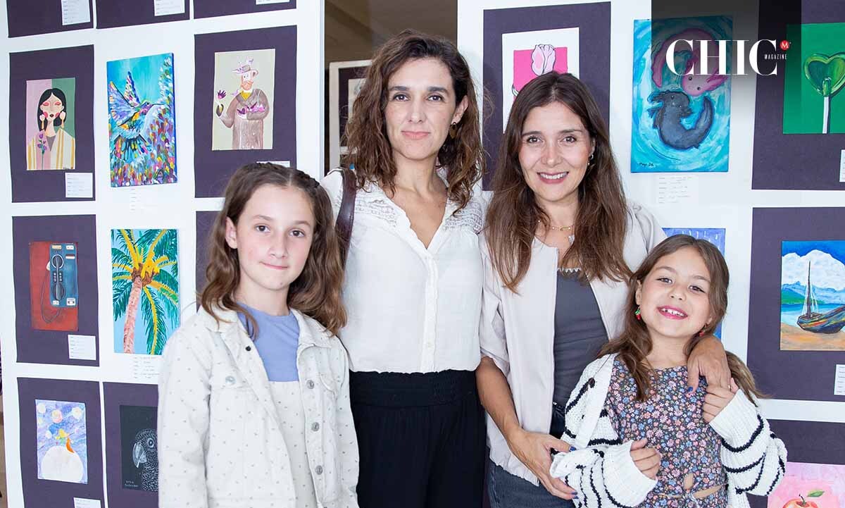 Julia Karig, Lorena Encinas, Daniela Encinas y Elena Aguirre