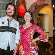 Daniela Maawad y Juan Pablo (Foto: Edgar Segura)