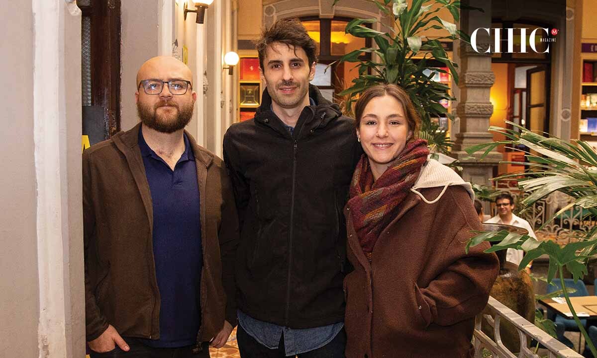 Pablo Gross, Rodrigo Gianecchini y Majo Fernández
