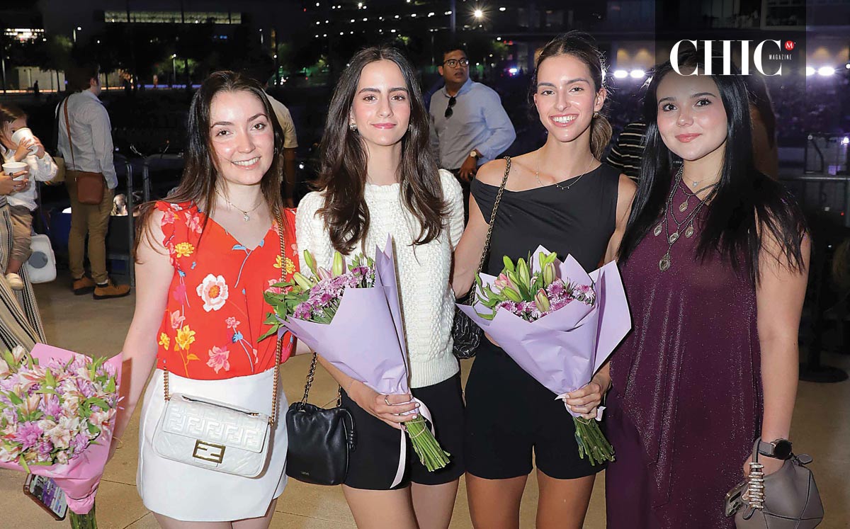 Fernanda Martínez, Paulina Touché, Eugenia Touché Y  Valeria Elizondo