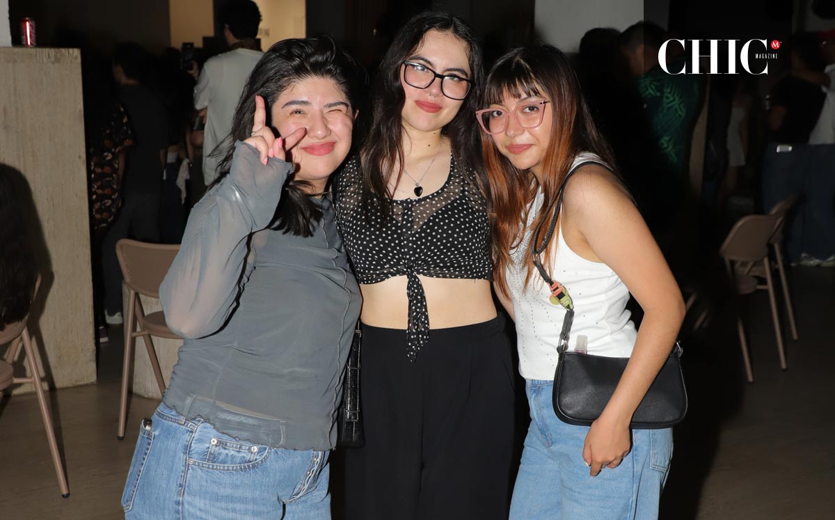 María Gutierrez, Frida Castillo y Katsumi Zamarron
