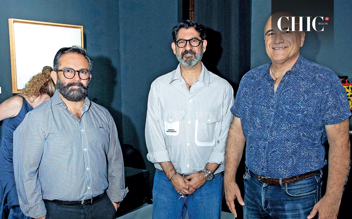 Mauricio Gattás, Jacobo borge y Alberto Arredondo
