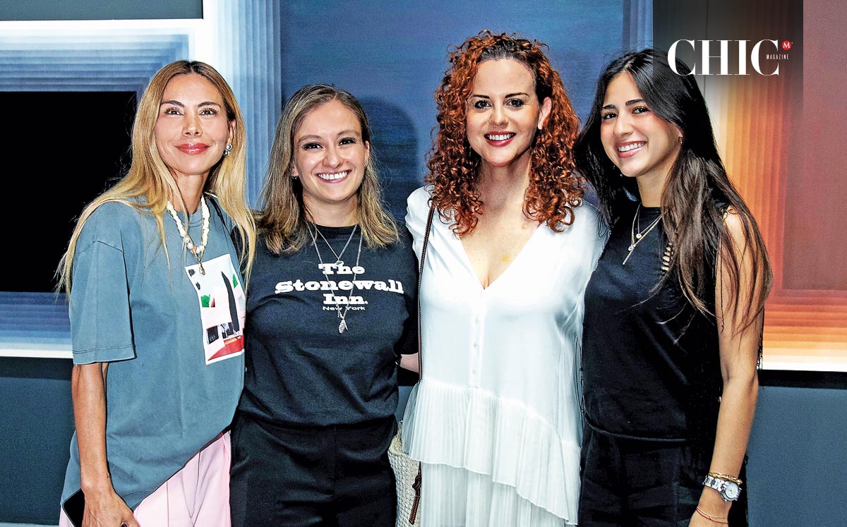Mayra Mata, Lucía Madero, Cordelia Lozano y Regina Carlín