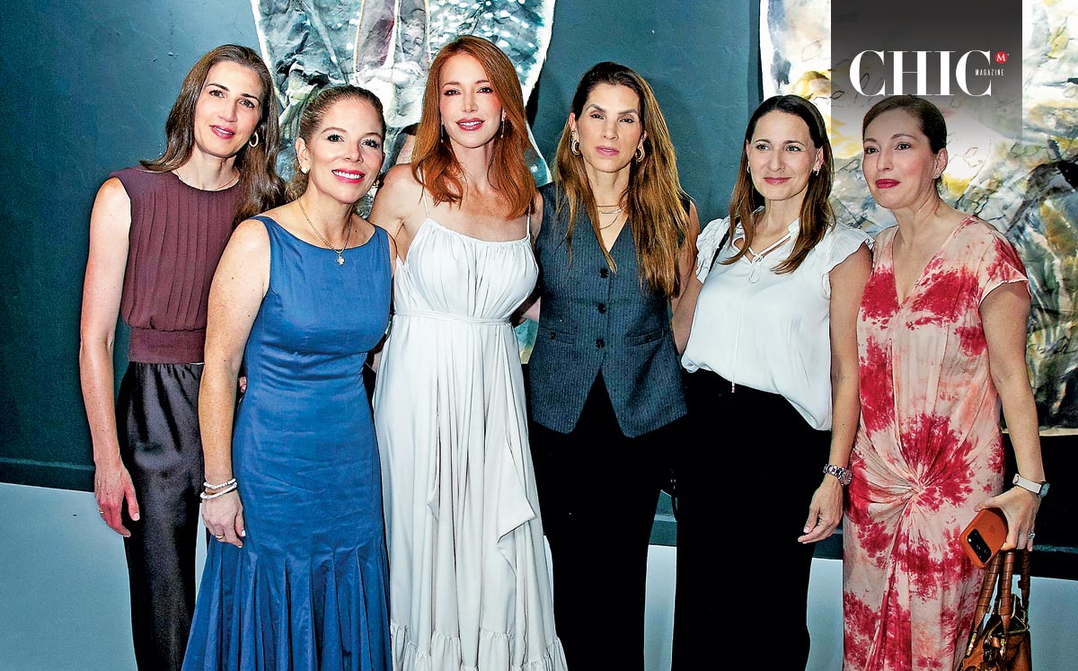 Mónica Fernández, Greta Guerrero, Sulamit Elizondo, Valeria Longoria, Alejandra Garza y Katy Elizondo