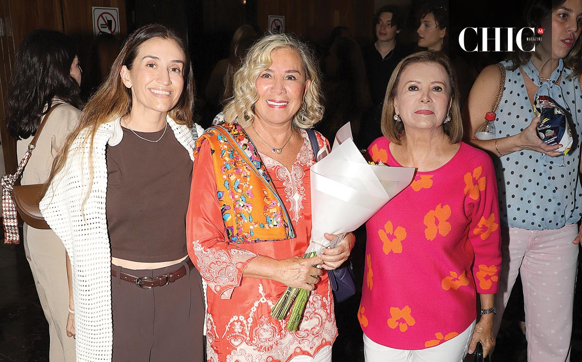 Noelle Bermúdez, Nora García y Rosilda Guerra