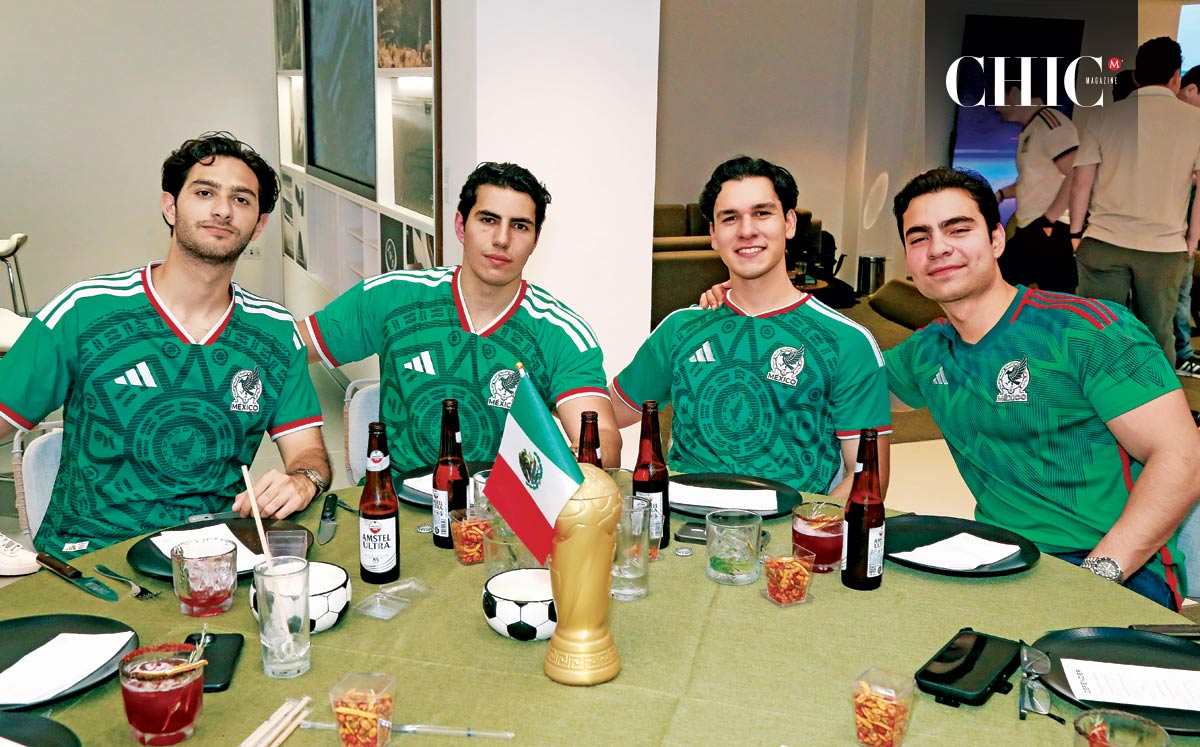 Sebastián Vázquez, Diego Bravo, Gustavo Ríos y Emiliano Salinas