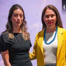 Victoria Molina, Susana Miranda (Foto: Edgar Segura)