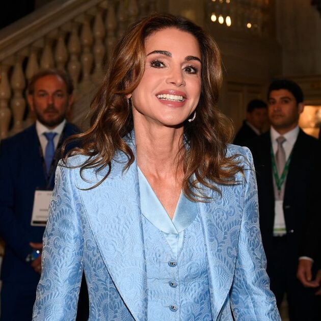 La reina Rania de Jordania anunció por redes sociales que será abuela por tercera vez  (Foto: Getty Images)
