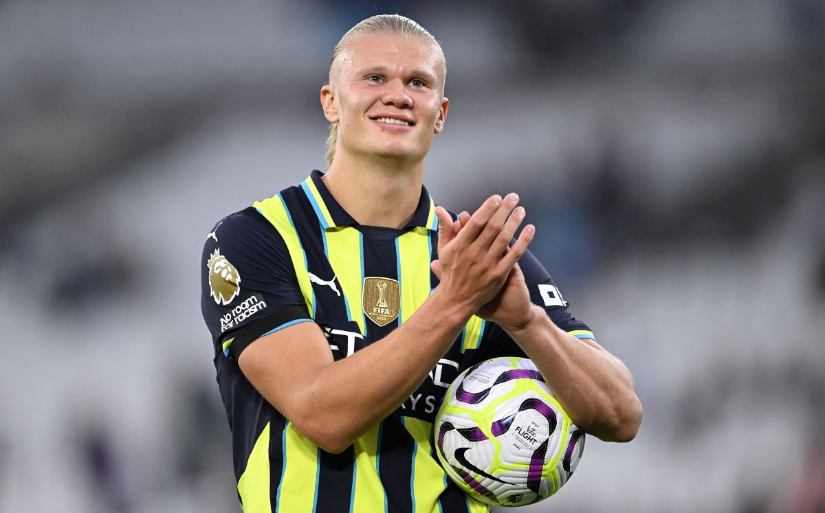 ¿Erling Haaland veía “Hannah Montana”?  (Foto: Getty Images)