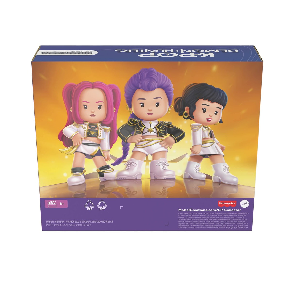 Set de HUNTR/X de Little People Collector (Foto: Mattel)