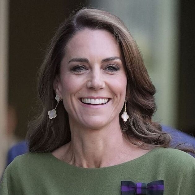 Kate Middleton es el centro de atención en la final de Wimbledon (Foto: Getty)