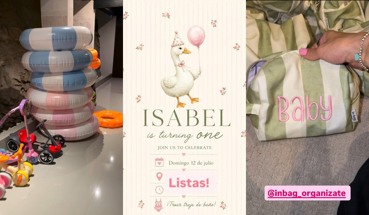 La fiesta del primer cumpleaños de Isabel (Foto: Instagram)