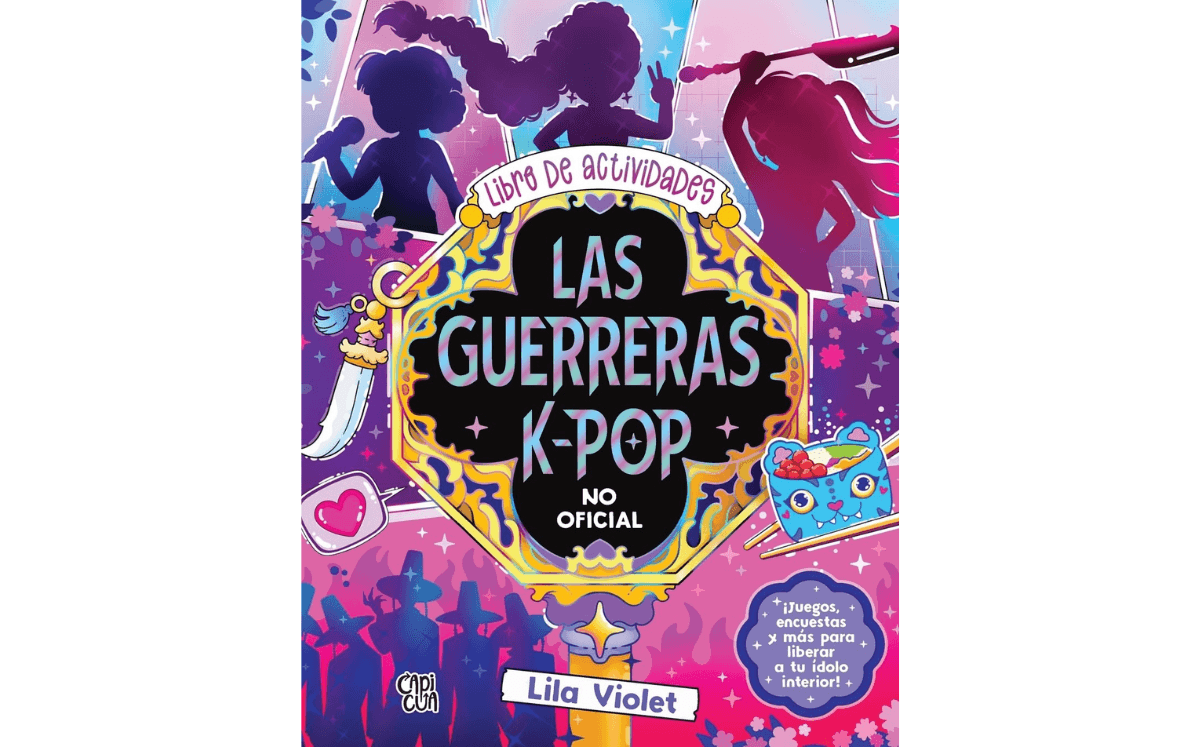 Libro de colorear de "Las Guerreras K-pop" (Imagen Amazon)