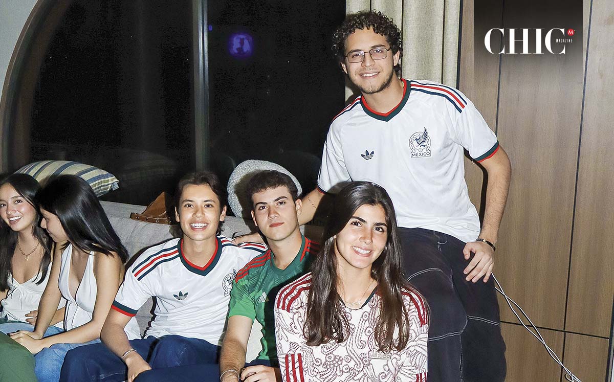 Carlos Garcia, Eduardo Nader, Lilian Nader y Alejandro de Gorordo
