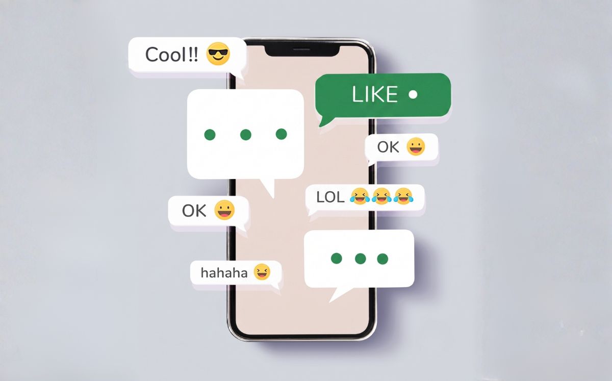 Dispositivos con la nueva animación para mensajes en WhatsApp (Foto: Freepik/IA)