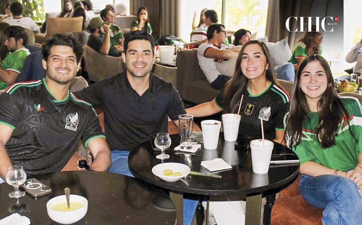 Jorge Tacea, Alberto Gonzalez, Fernanda Appedole y Graciela Appedole