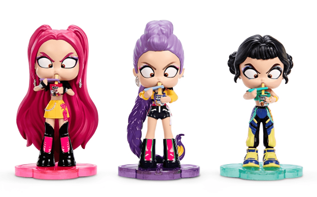 Muñecas de "Las Guerreras K-pop" (Imagen Mattel Creations)