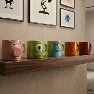 Las tazas coleccionables de Disney Pixar ya comenzaron a llegar a Walmart (Foto: IA)