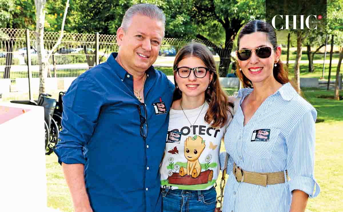 Carlos López, Vanesa López y Lilian de López / Fotos: Roberto Alvarado