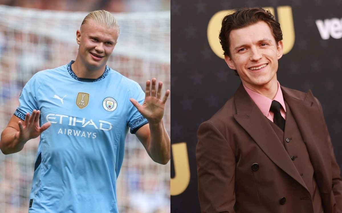 Tom Holland revela como Erling Haaland ignoró su invitación para cenar (Foto: Getty Images)
