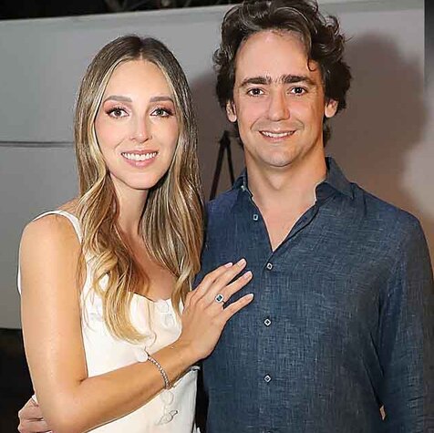 Andrea Fernández y Esteban Gutiérrez  / Fotos: Roberto Alvarado