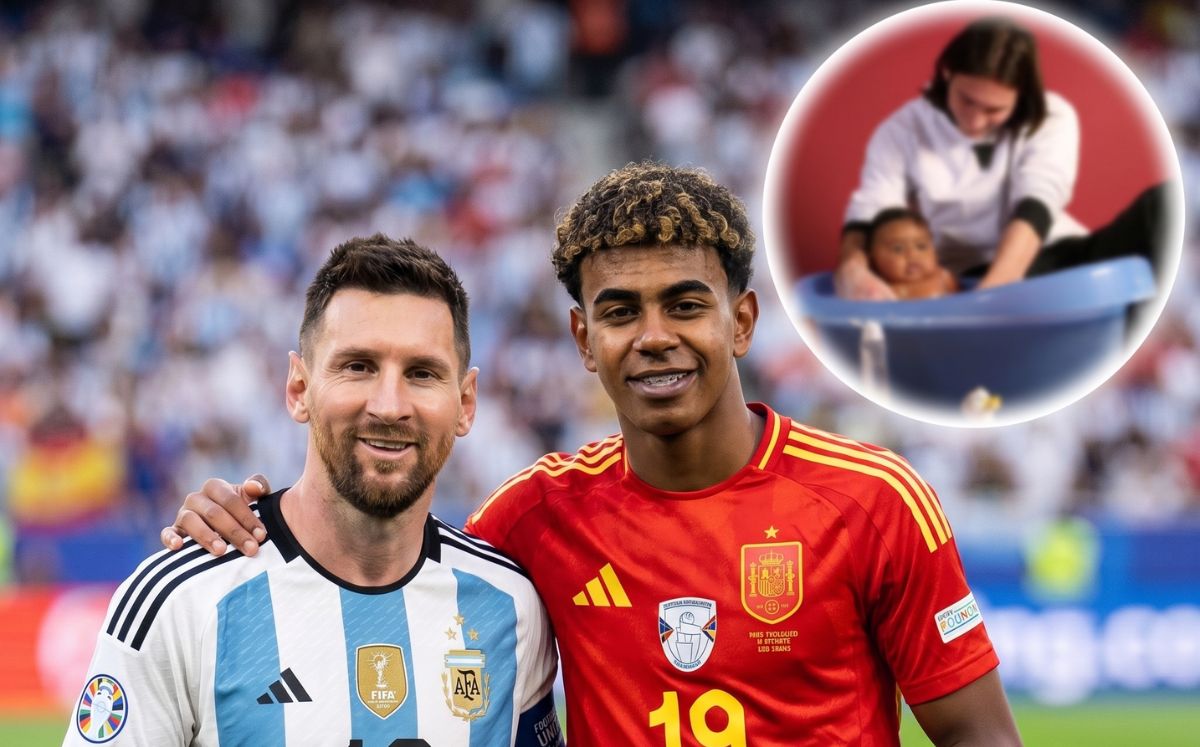 ¿Lamine Yamal y Messi se conocen desde que era bebé? Esta es la historia (Foto: Getty/Milenio)