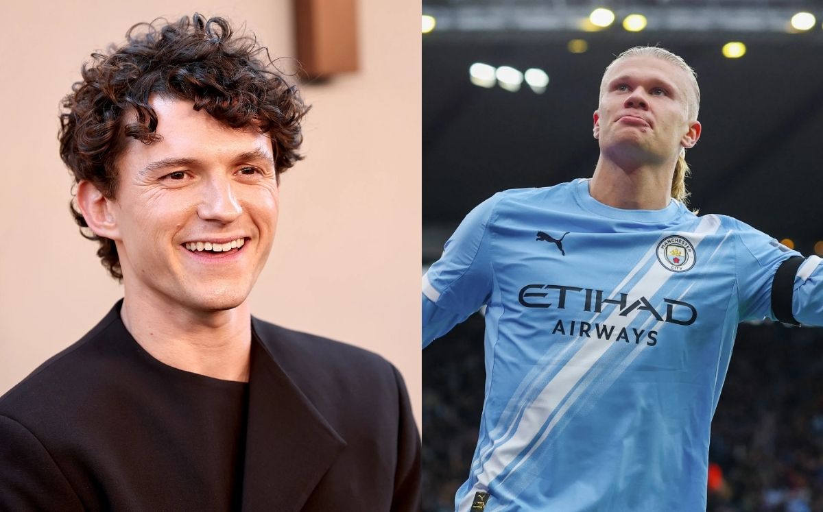 Erling Haaland acepta cenar con Tom Holland; este fue su mensaje (Foto: Getty Images)