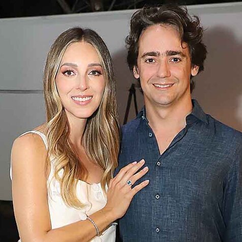 Andrea Fernández y Esteban Gutiérrez  / Fotos: Roberto Alvarado