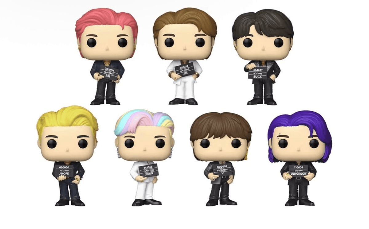 Funko Pack 7 BTS (Imagen Amazon)