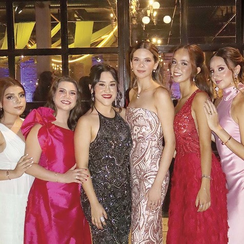 Ana Pérez, Fátima Lacorte, Luciana Castillo, Sonia Segovia, Natalia Maraboto, Sandra Aguilar y Marcela Madaria