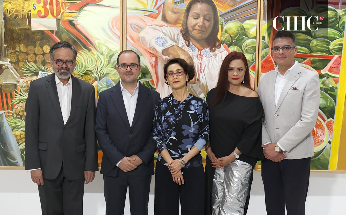 Antonio Méndez, Alberto Braña, Avelina Lésper, Marcela Moreno y Ángel Carrillo
